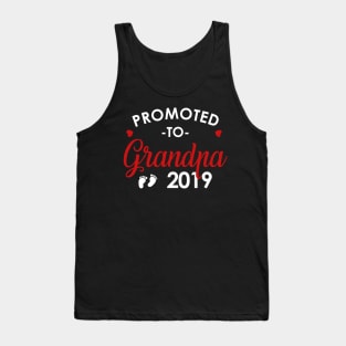 Promoted to Grandpa 2019 Tank Top